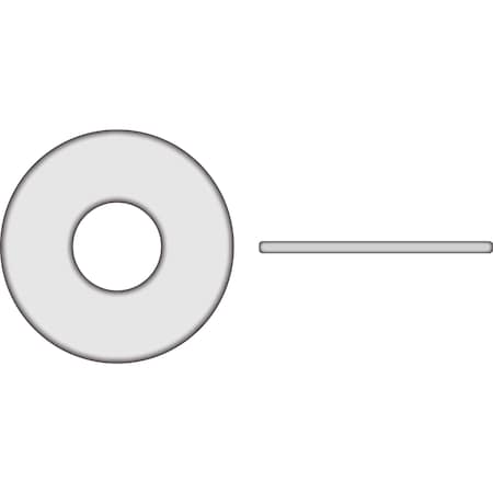 Seachoice Nylon Flat Washer3/8", 0.62" Thick, OD 1" 1033